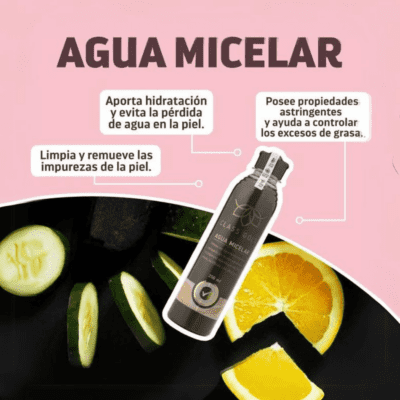 AGUA MICELAR CARBON ACTIVADO