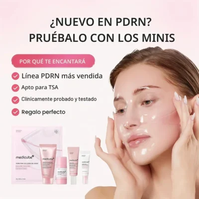 KIT MEDICUBE PDRN GLOW – tamaño viajero